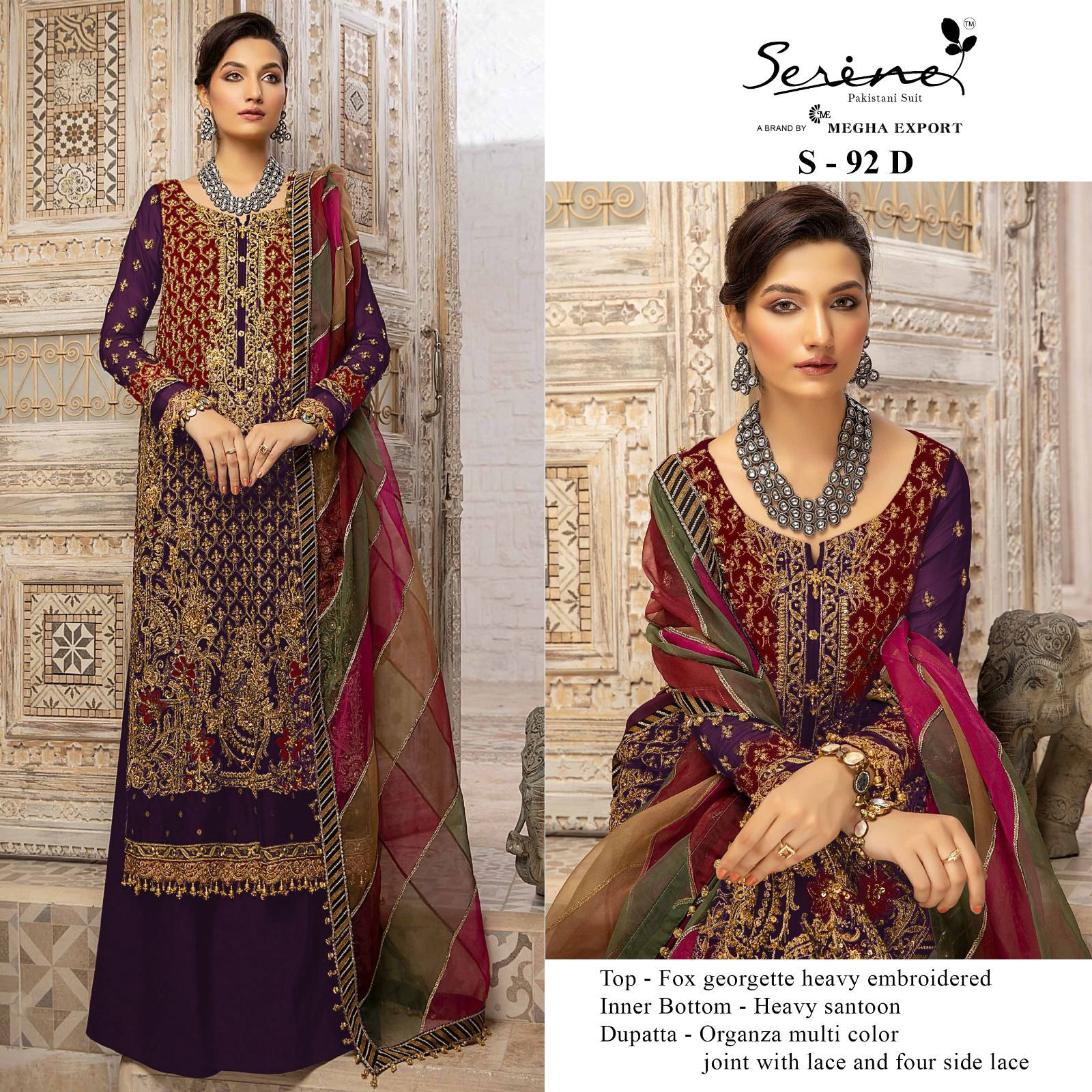 S 92 By Serine Colors Pakistani Suits Catalog